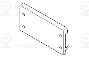 Kennzeichentraeger
 BMW 51137385332