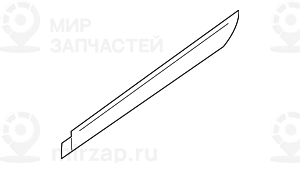 Защитная планка двери П Зд M-PAKET
 BMW 51138052084