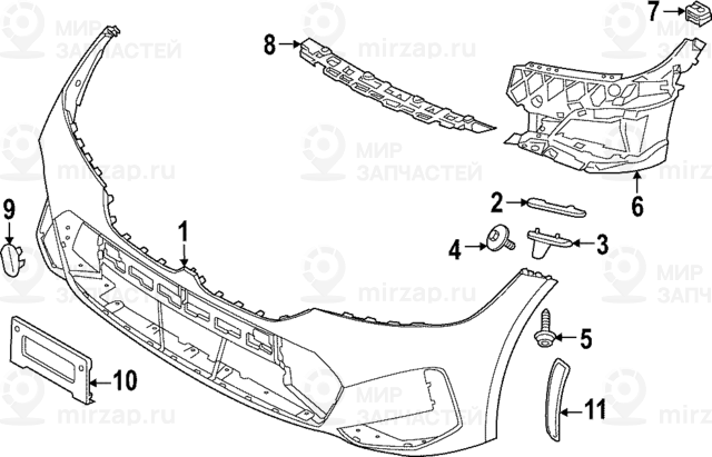 Kennzeichentrгѓв¤Ger Vorn
 BMW 51138085476