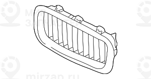 декоративная решетка Л
 BMW 51138125811
