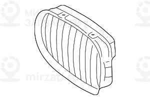 Декоративная решетка п
 BMW 51138184532