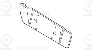 Накладка загрунтованная
 BMW 51138244885