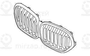 Передняя Декоративная Решетка
 BMW 51138493451
