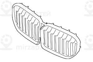 Ziergitter Front
 BMW 51138494818