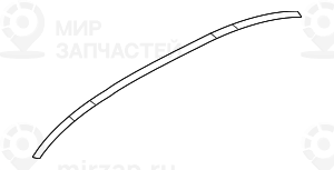 Zierleiste Dach Grundiert
 BMW 51139464787