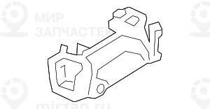Clip Dachzierleiste
 BMW 51139465665