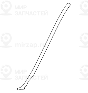 Декорат.планка Крыши Грунтов.левая
 BMW 51139880519
