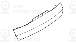 Накладка Нижней Багажной Двери
 BMW 51139881847