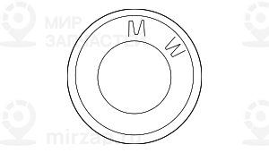 Эмблема на крышку багажника наклеивающ.
 BMW 51148240128