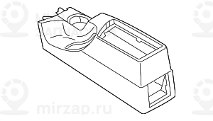 Центральная консоль GRAU
 BMW 51163404788