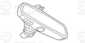 Innenspiegel Ec / Led
 BMW 51166822492