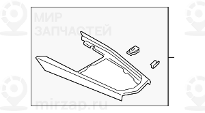 Dekorspange
 BMW 51166824610