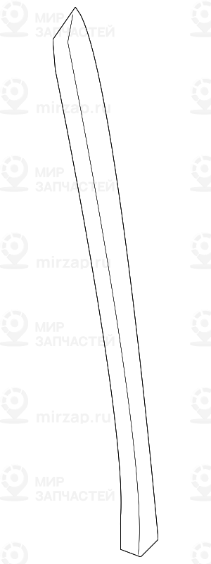 Направляющая П
BMW 51167013098