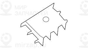 Пластина крепления
 BMW 51167073654