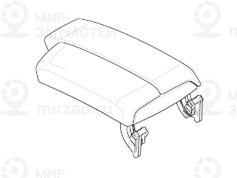 Подлокотник искусственная кожа пд ср
 BMW 51167137569