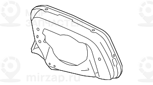 Фиксирующее кольцо Л
 BMW 51167216367
