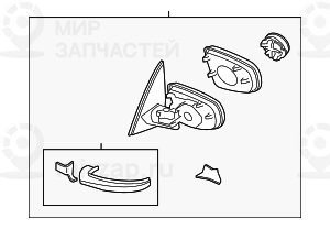 Запчасть BMW 51167282779