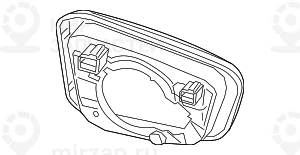 Фиксирующее кольцо Л
 BMW 51168064655
