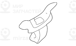 Кронштейн солнцезащитного козырька HELLGRAU
 BMW 51168174715