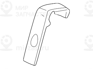 Уголок солнцезащитной шторы
 BMW 51168191679