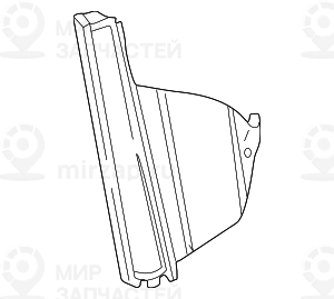 Солнецезащитная штора окна двери П Зд DUNKELGRAU
 BMW 51168225582