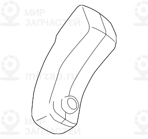 Комплект накладок ножки зеркала SCHWARZ
 BMW 51169275005