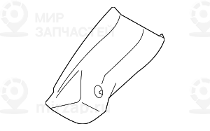 Комплект накладок ножки зеркала SCHWARZ
 BMW 51169275008
