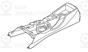 Trдger Mittelkonsole
 BMW 51169360528