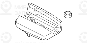 Armauflage Mittelkonsole Leder
 BMW 51169388150