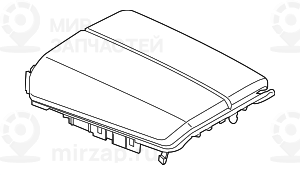 Подлокотник Центр. Консоли Кожа С Обогр.
 BMW 51169399810