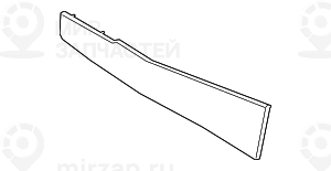 Verkleidung Mittelkonsole
 BMW 51169399918