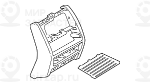 Накладка Центральной Консоли Зд
 BMW 51169461765