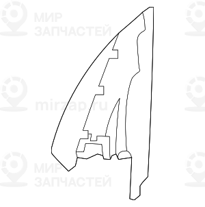 Треуг.накл.зерк.сист.high End Справа
 BMW 51169475310