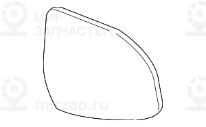 Стекло Панорамного Зеркала С Обогревом Л
 BMW 51169491792