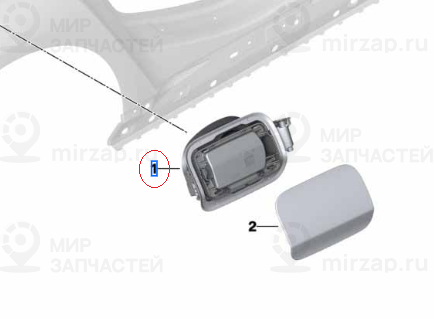 Abdecktopf
 BMW 51177391833