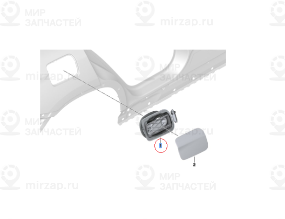 Abdecktopf
 BMW 51177405751