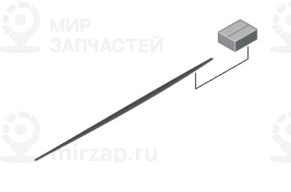 Насадка швеллера черная мат. л
 BMW 51192291407