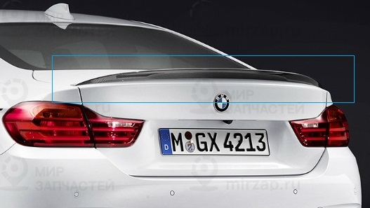 Задний спойлер черн. матов.
 BMW 51192354500