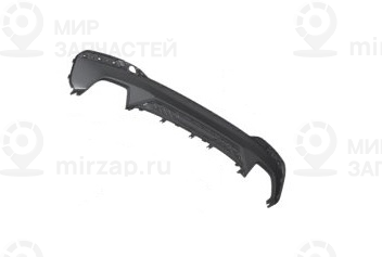 Blende Stossfдnger Schwarz Matt Hinten
 BMW 51192412409