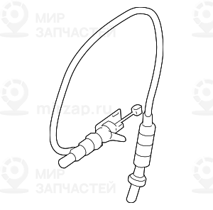 Трос наружной ручки двери Пд
 BMW 51212990415