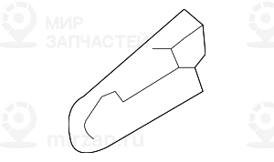Прокладка ручки П
 BMW 51213449048