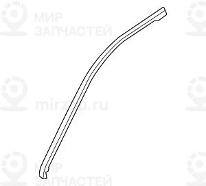 Уплотнение стыка крыши Л Пд
 BMW 51217057507