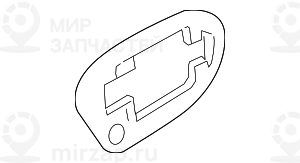 Прокладка цилиндра замка П
 BMW 51217060668