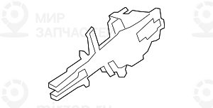 Держатель Наружной Ручки Двери Л Зд
 BMW 51217137053