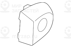 Накладка двери загрунтованная П
 BMW 51217162434