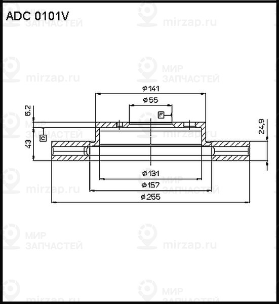 Запчасть ALLIED NIPPON ADC0101V