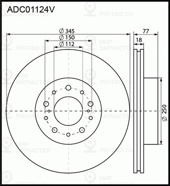 Запчасть ALLIED NIPPON ADC01124V
