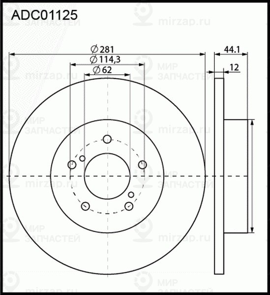 Запчасть ALLIED NIPPON ADC01125