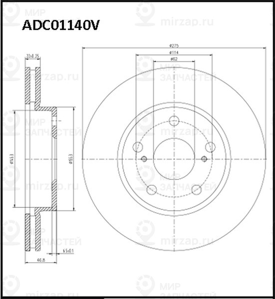 Запчасть ALLIED NIPPON ADC01140V