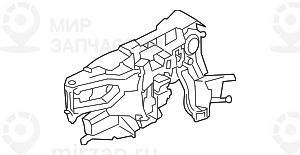 Кронштейн с замком с кодом Л CAS
 BMW 51217265079
